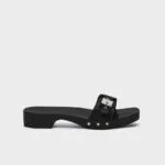 Scholl Pescura Cameron Sabot Femme Noir - Pointure 42