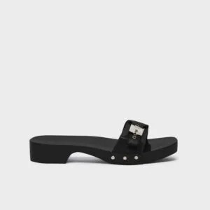 Scholl Pescura Cameron Sabot Femme Noir - Pointure 42