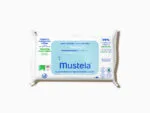 Mustela Lingettes nettoyantes à l'eau compostables – x60
