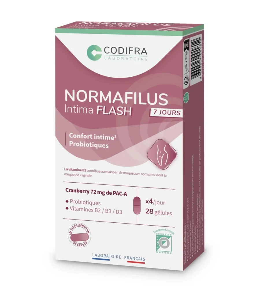 CODIFRA NORMAFILUS INTIMA FLASH - 28 gélules