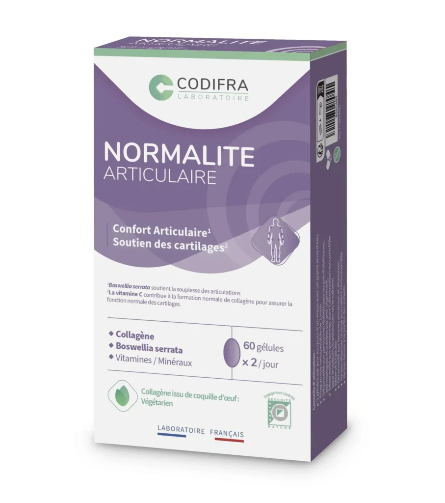 CODIFRA NORMALITE ARTICULAIRE - 60 gélules