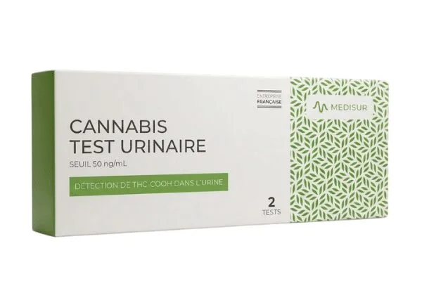 Medisur Test Urinaire Cannabis THC50 - 2 tests