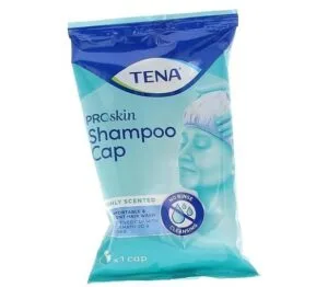 TENA ProSkin Shampoo Cap coiffe lavante sans rincage - 1 unite