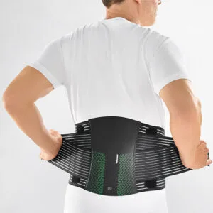Velpeau DORSAMIX CLASSIC Ceinture lombaire noir/vert H21cm T1