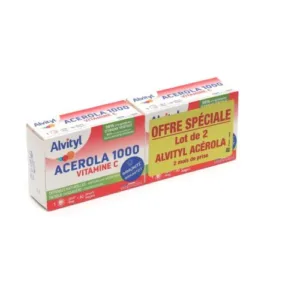 Alvityl Acérola 1000 – 60 comprimés à croquer