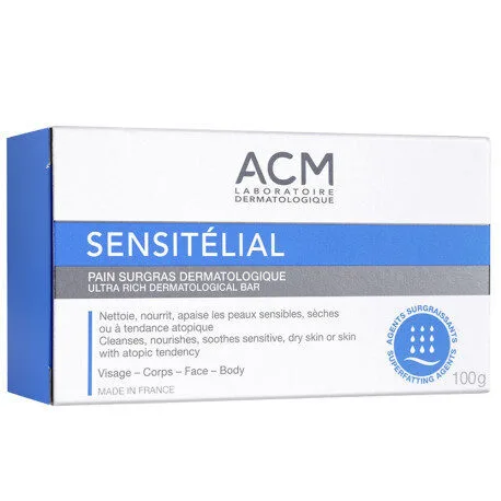 ACM Sensitelial pain surgras dermatologique 100 g