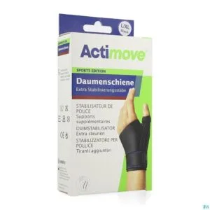 BSN Medical Actimove Sport Thumb Stabilizer attelle pouce Noir L/XL - boite de 1