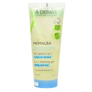 Primalba Gel Lavant 2 en 1 Bebe Corps et Cheveux 200 ml