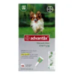 Advantix Solution spot-on tres petit chien 1,5 a 4 kg - boite de 6 pipettes de 0,4 ml