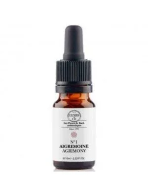 Elixirs and Co Elixir floral Bio Fleurs de Bach n01 Aigremoine (Agrimony) 10 ml