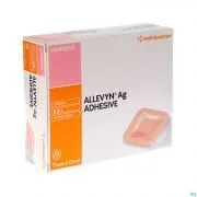 Smith & Nephew Allevyn Ag Adhesive Sterile 7,5 x 7,5 cm (10)