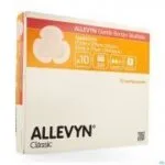 Smith & Nephew Allevyn Ag Pansement Adhesive Silicone 17,5 x 17,5 cm (10)