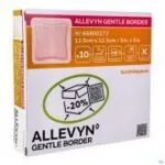 Smith & Nephew Allevyn Gentle Border Sterile 12,5 x 12,5 cm (10)