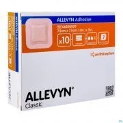 Smith & Nephew Allevyn Pansement Adhesif Hydrocellulose 7,5 x 7,5 cm (10)