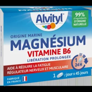 Alvityl Magnésium Vitamine B6 – 45 comprimés