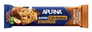 Apurna Barre Energie Cereales Noisette-Chocolat - 35 g