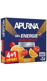 Apurna Gel Energie Passage Difficile Acerola Orange - etui 5 x 35 g