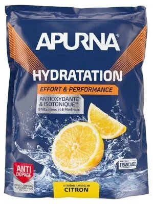 Apurna Boisson Hydratation Antioxydante & Isotonique Citron - doypack 1,5 kg
