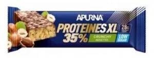 Apurna Barre hyperproteinee XL Crunchy 35% Noisette 80 g