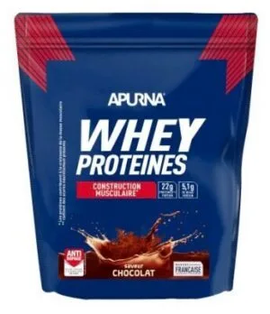 Apurna Whey Proteines poudre Chocolat 720 g