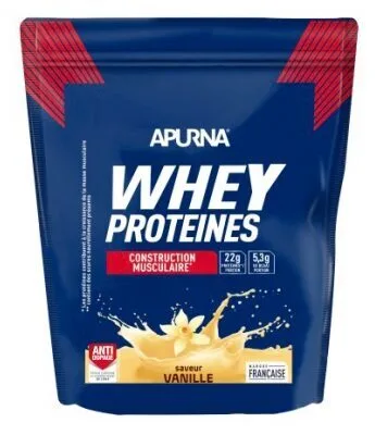 Apurna Whey Proteines poudre Vanille 720 g