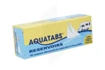 AQUATABS 10 L BOITE DE 100 COMPRIMES DE 33 MG POUR RESERVOIRS MULTIPLES