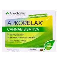 Arkopharma ARKORELAX Cannabis sativa, 30 comprimés