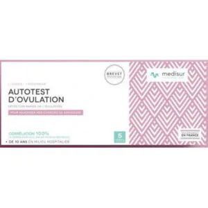Medisur Autotest d'ovulation, 5 tests