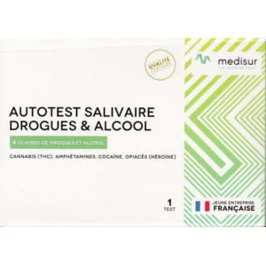 Medisur Autotest Salivaire Drogues et Alcool (ancienne reference)