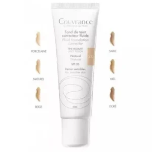 Avene Couvrance fond de teint correcteur fluide 2.5 beige SPF20 30 ml
