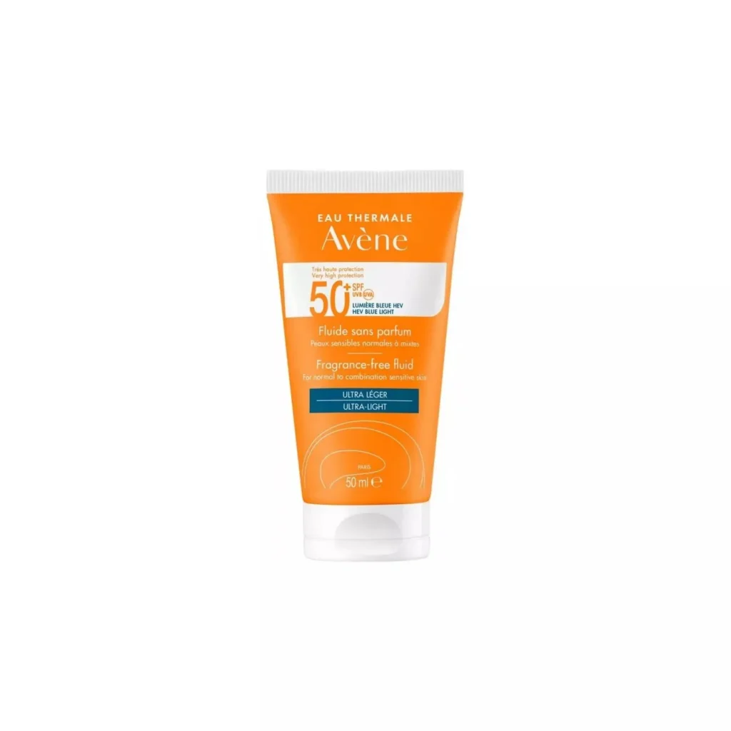 Avene Solaire Fluide sans parfum SPF50+ 50 ml
