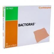 Smith & Nephew Bactigras Pansement 10 x 10 cm (10)