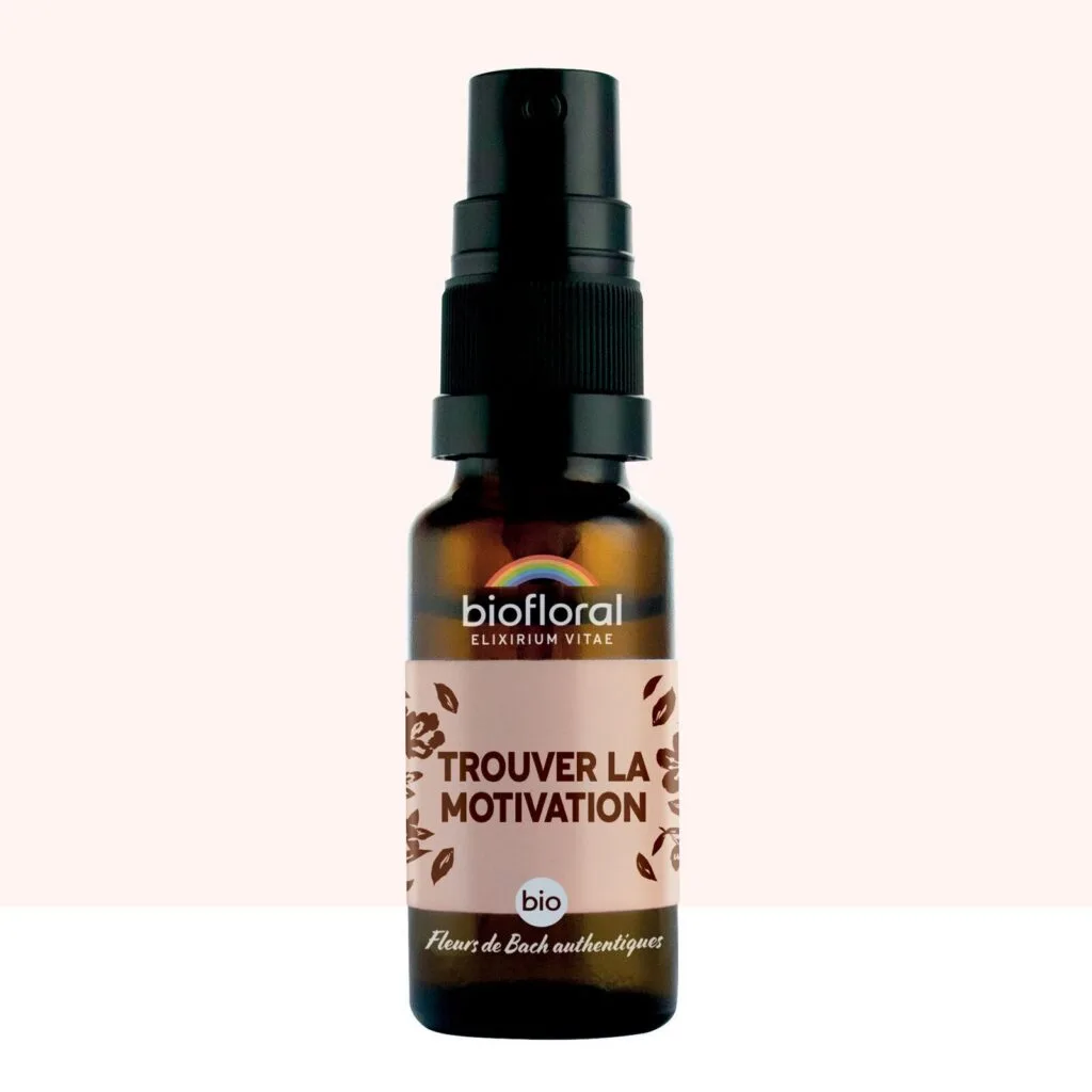 Biofloral Trouver la Motivation Bio Demeter - complexe fleurs de Bach spray 20 ml