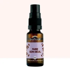 Biofloral Faire son Deuil Bio Demeter - complexe fleurs de Bach spray 20 ml