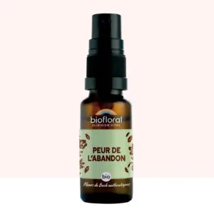 Biofloral Peur de l'Abandon Bio Demeter - complexe fleurs de Bach spray 20 ml