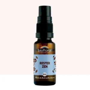 Biofloral Rester Zen Bio Demeter - complexe fleurs de Bach spray 20 ml