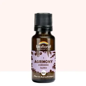 Biofloral Fleur de Bach n1 Agrimony (Aigremoine) Bio - granules sans alcool 20 g