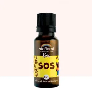 Biofloral Enfants SOS Secours Jour Bio - fleurs de Bach granules sans alcool 20 g