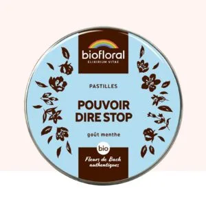 Biofloral Pouvoir Dire Stop Bio - complexe fleurs de Bach pastilles 50 g