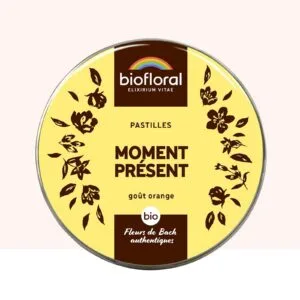 Biofloral Moment Present Bio - complexe fleurs de Bach pastilles 50 g