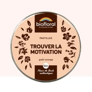 Biofloral Trouver la Motivation Bio - complexe fleurs de Bach pastilles 50 g