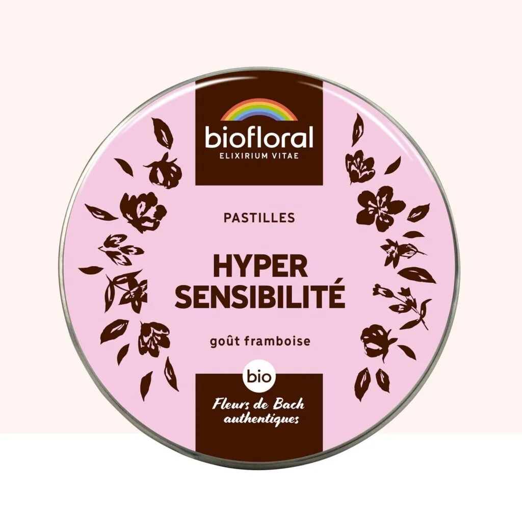 Biofloral Hypersensibilite Bio - complexe fleurs de Bach pastilles 50 g