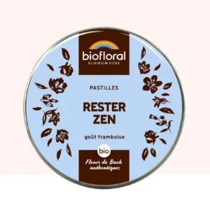 Biofloral Rester Zen Bio - complexe fleurs de Bach pastilles 50 g