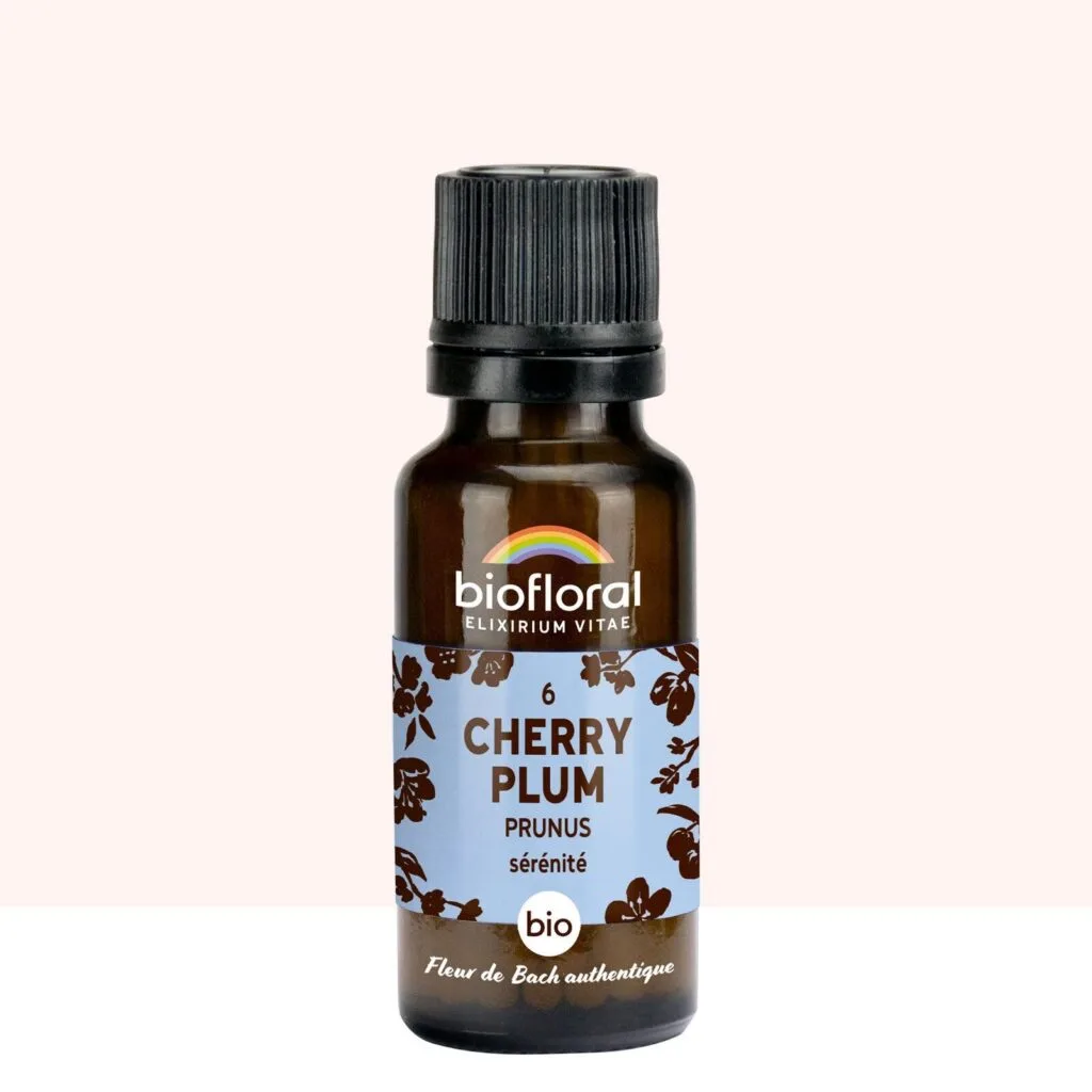 Biofloral Fleur de Bach n6 Cherry Plum (Prunus) Bio - granules sans alcool 20 g