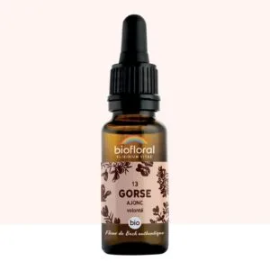 Biofloral Fleur de Bach n13 Gorse (Ajonc) Bio - elixir floral compte-gouttes 20 ml