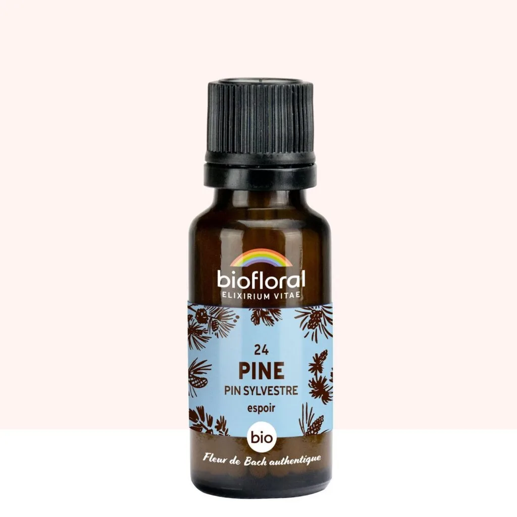 Biofloral Fleur de Bach n24 Pine (Pin Sylvestre) Bio - granules sans alcool 20 g