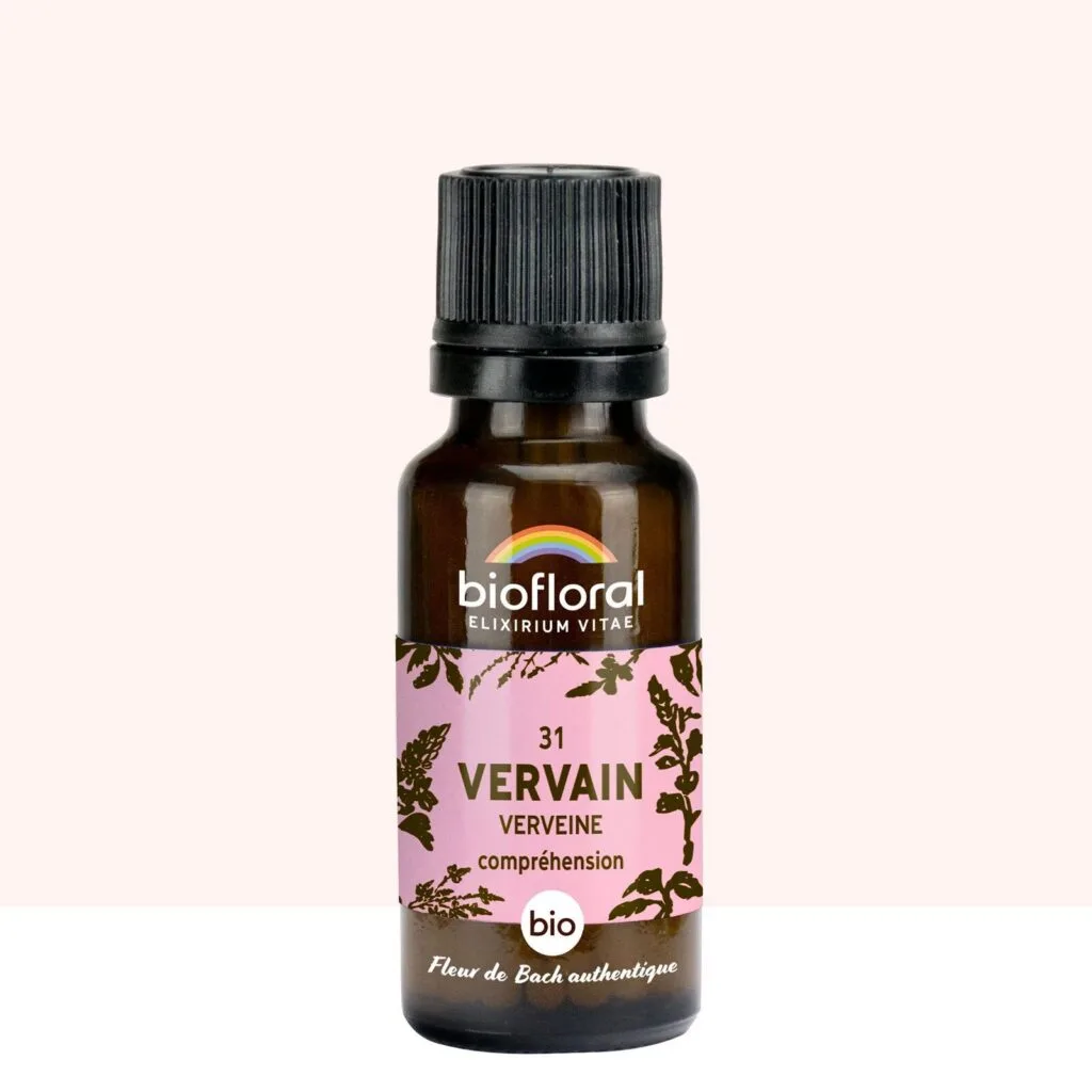 Biofloral Fleur de Bach n31 Vervain (Verveine) Bio - granules sans alcool 20 g