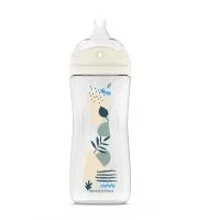 DODIE Biberon anti-colique debit 2 bleu 330 ml (6 mois et +)