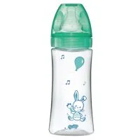 DODIE Biberon anti-colique tetine ronde 3 vitesses 330 ml debit 3 vert