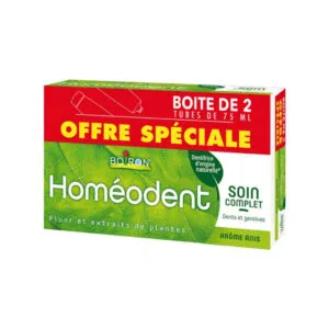 Homeodent Soin complet dents et gencives arome anis - lot de 2 x 75 ml